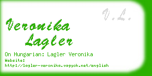 veronika lagler business card